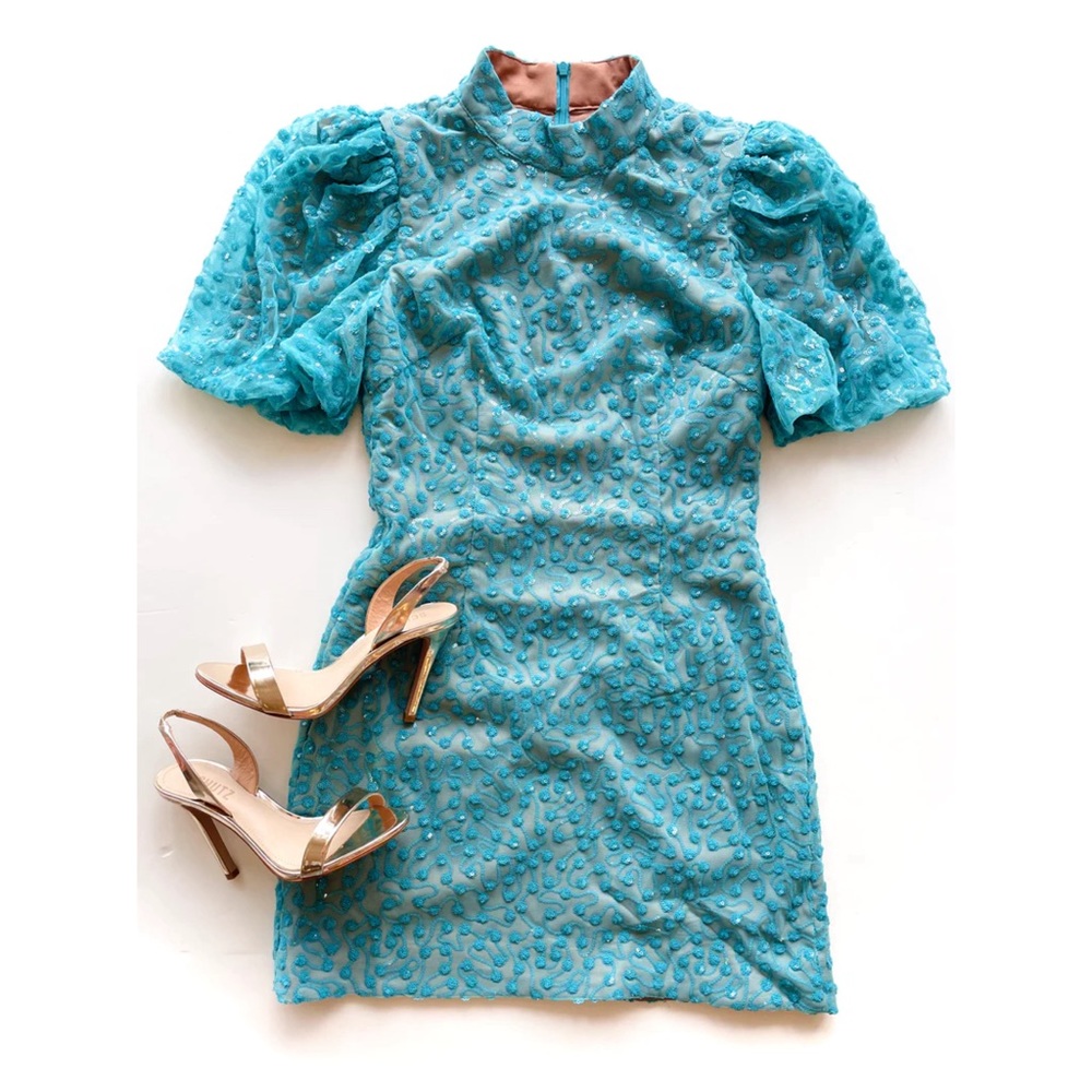 Queen of Sparkles | Lace Sequin Dress.